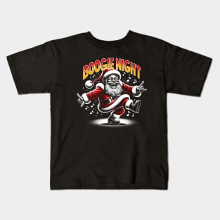 Dancing Santa Claus Boogie Kids T-Shirt